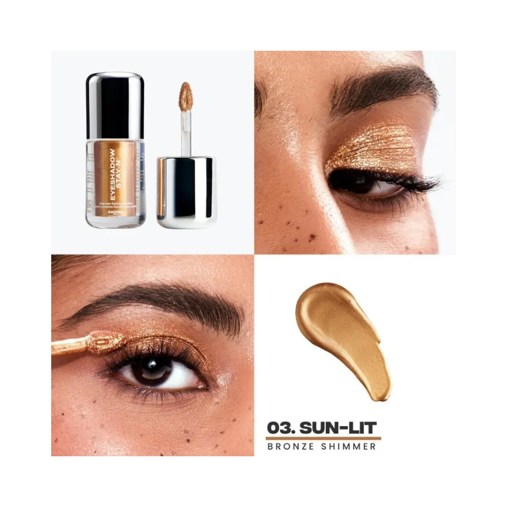 SACHEU Long Wear Liquid Eyeshadow STAY-N - Sun-Lit