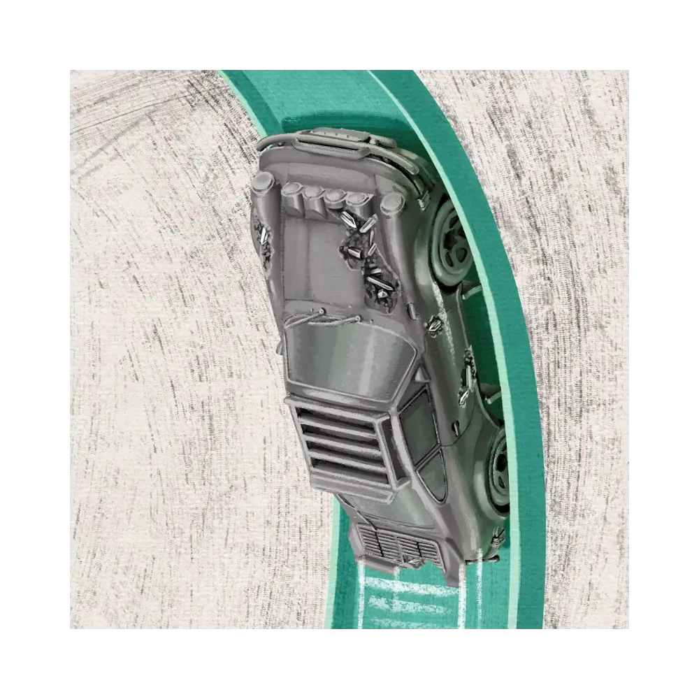 Hot Wheels X Daniel Arsham Legends Archive Lap 4 Poster