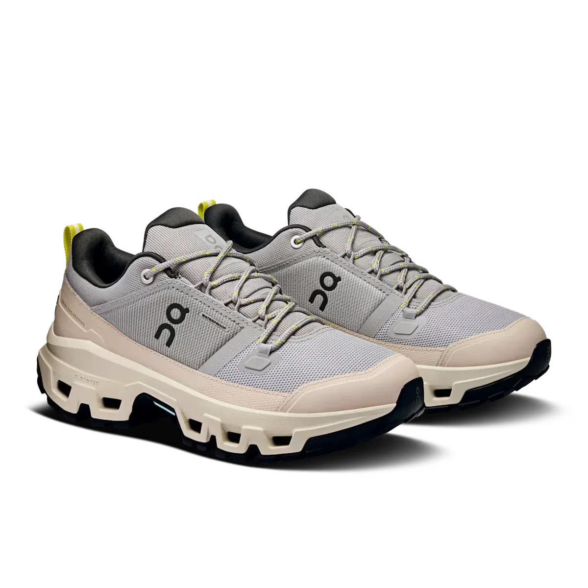 On Running Cloudrock Low Waterproof Alloy Ice