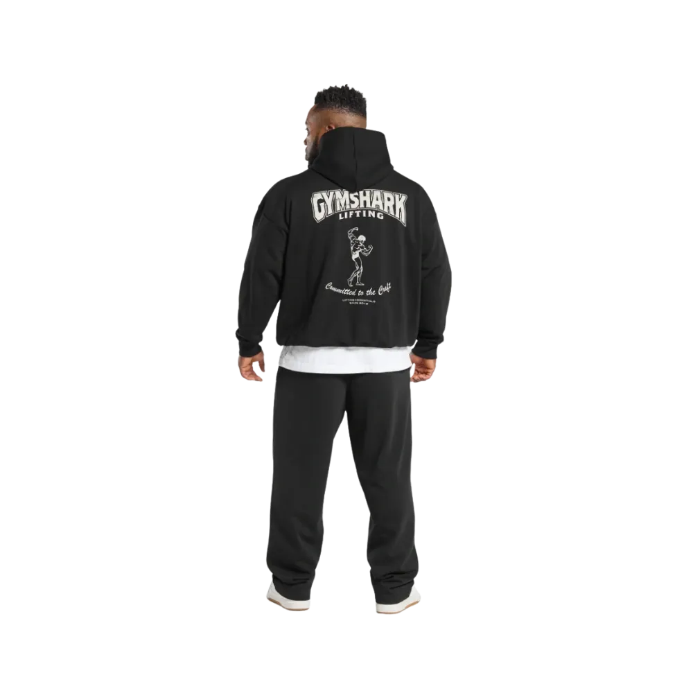 Gymshark Committed to the Craft Hoodie Oversized Fit Black