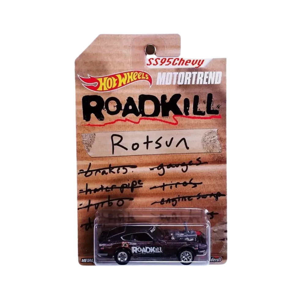 Hot Wheels Motortrend Roadkill Rotsun Custom '71 & Datsun 240z Set
