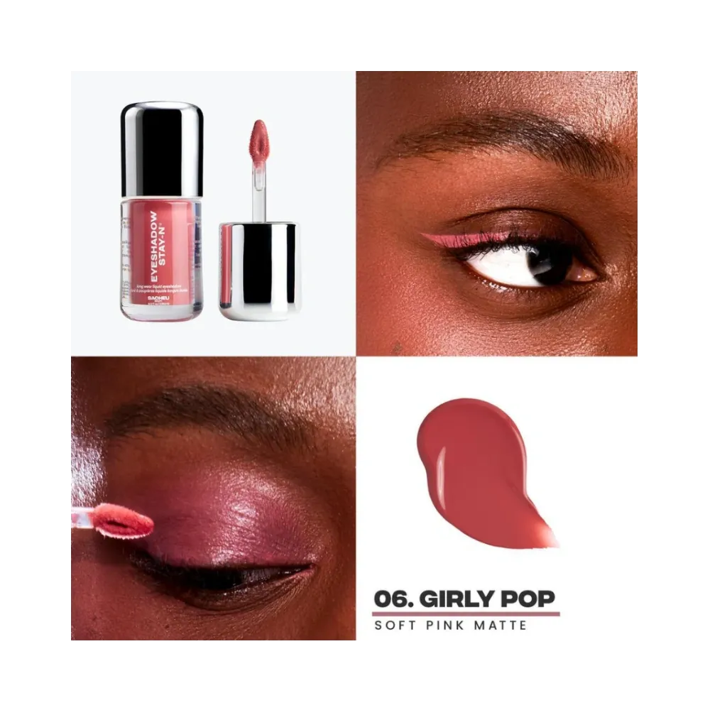 SACHEU Long Wear Liquid Eyeshadow STAY-N - Girly Pop