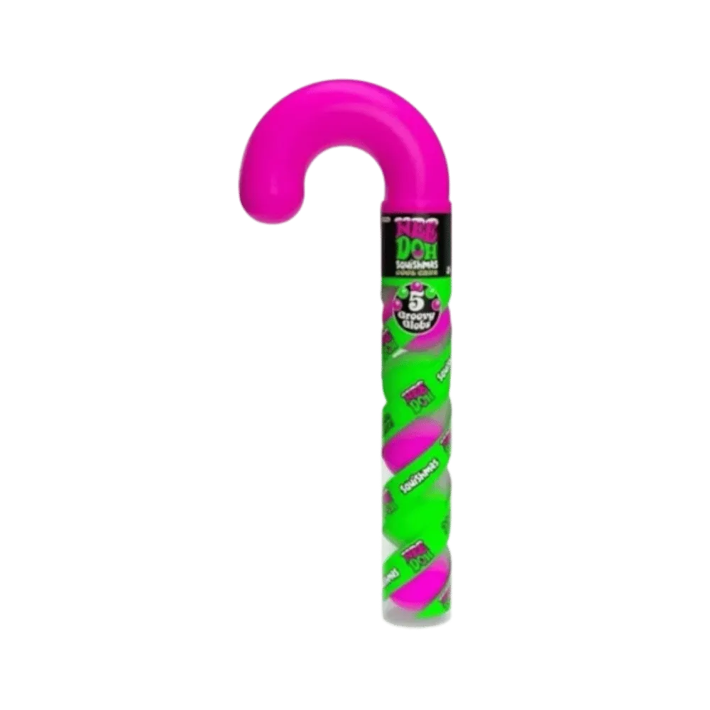 NeeDoh Squishmas Cool Cane Squishy Fidget Toy