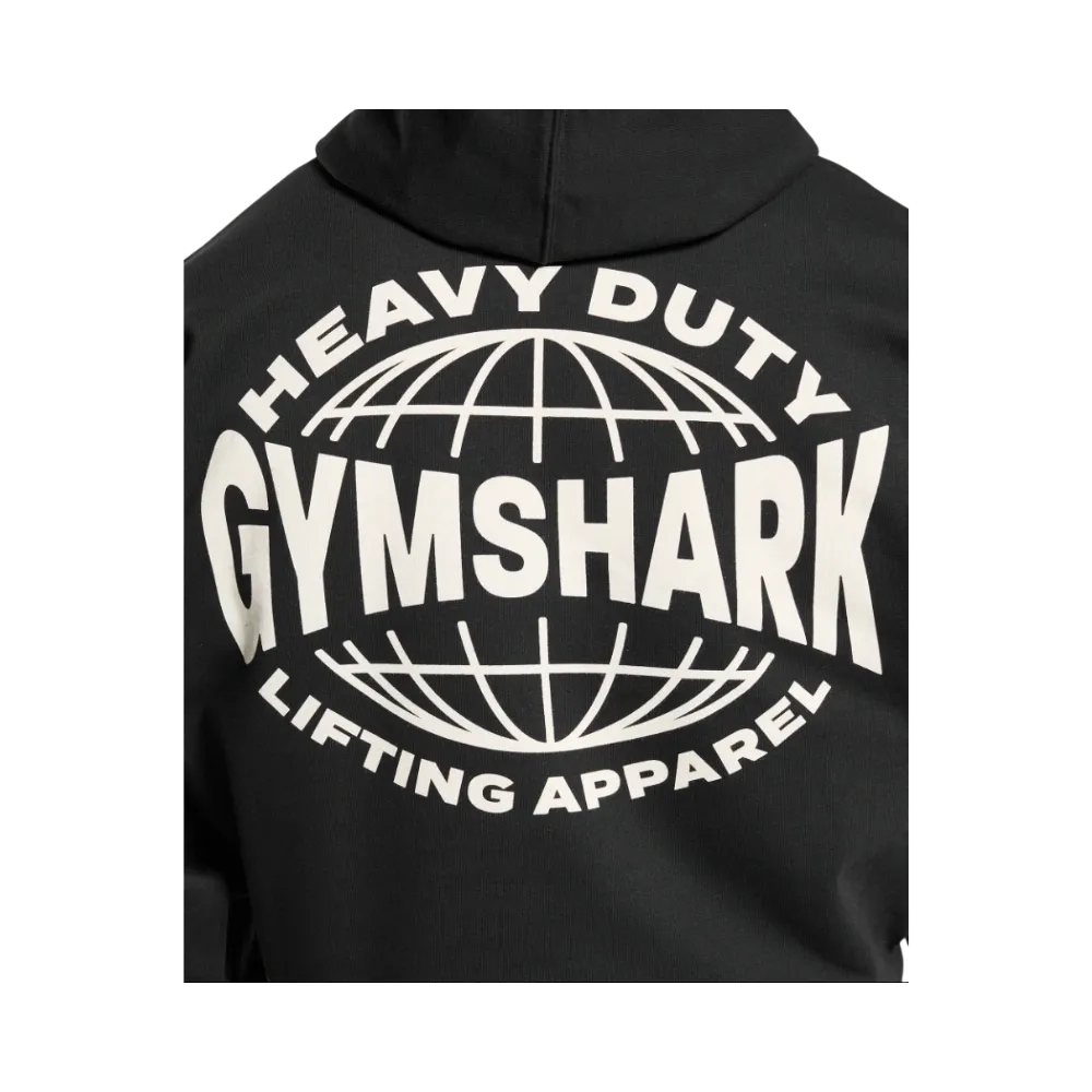 Buy Gymshark Heavy Duty Apparel Hoodie Oversized Fit Black