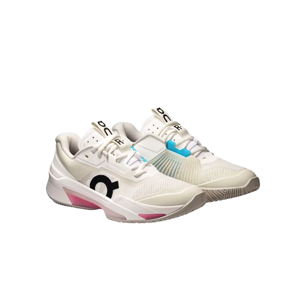 On Running The Roger Pro Fire White Pink