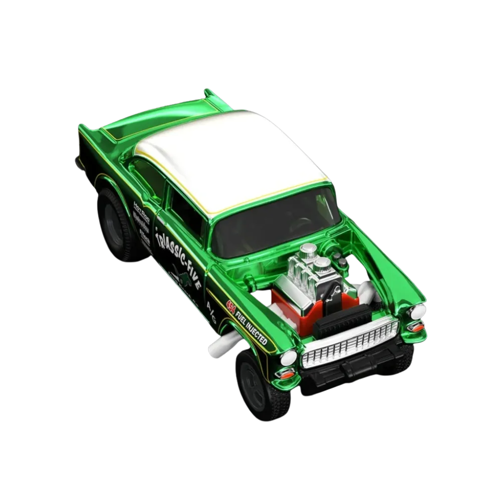 Hot Wheels Hwc Special Edition ‘55 Chevy Bel Air Gasser Triassic-Five Dino