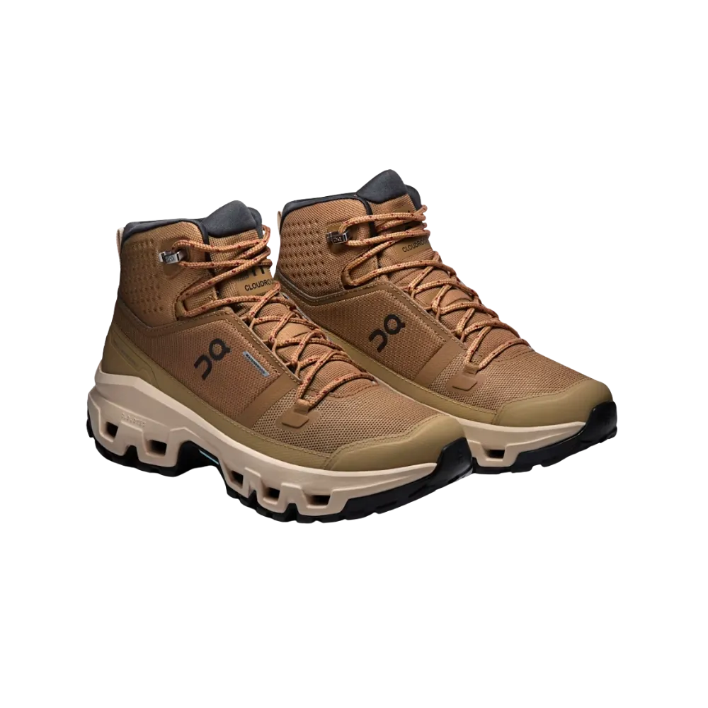 On Running Cloudrock Mid Waterproof Sphinx Sand