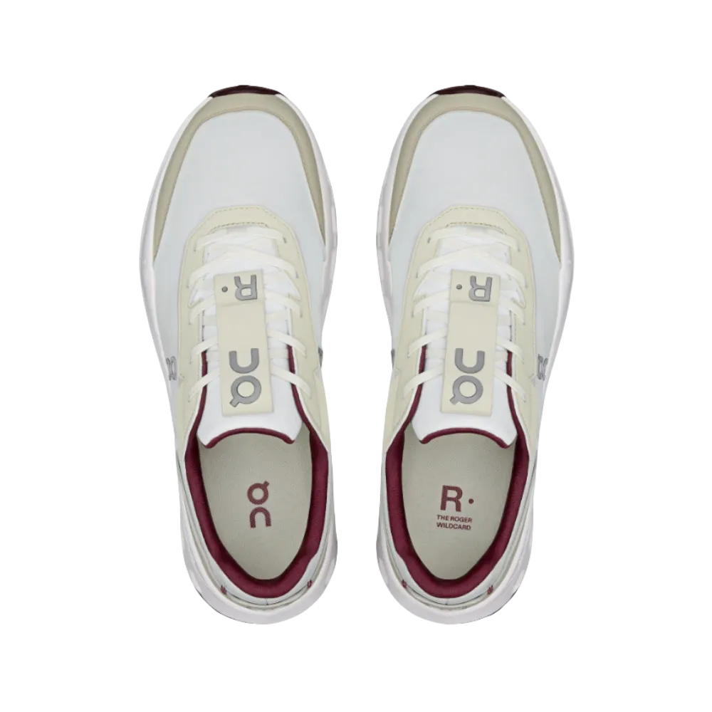 On Running The Roger Wildcard Ivory Maroon
