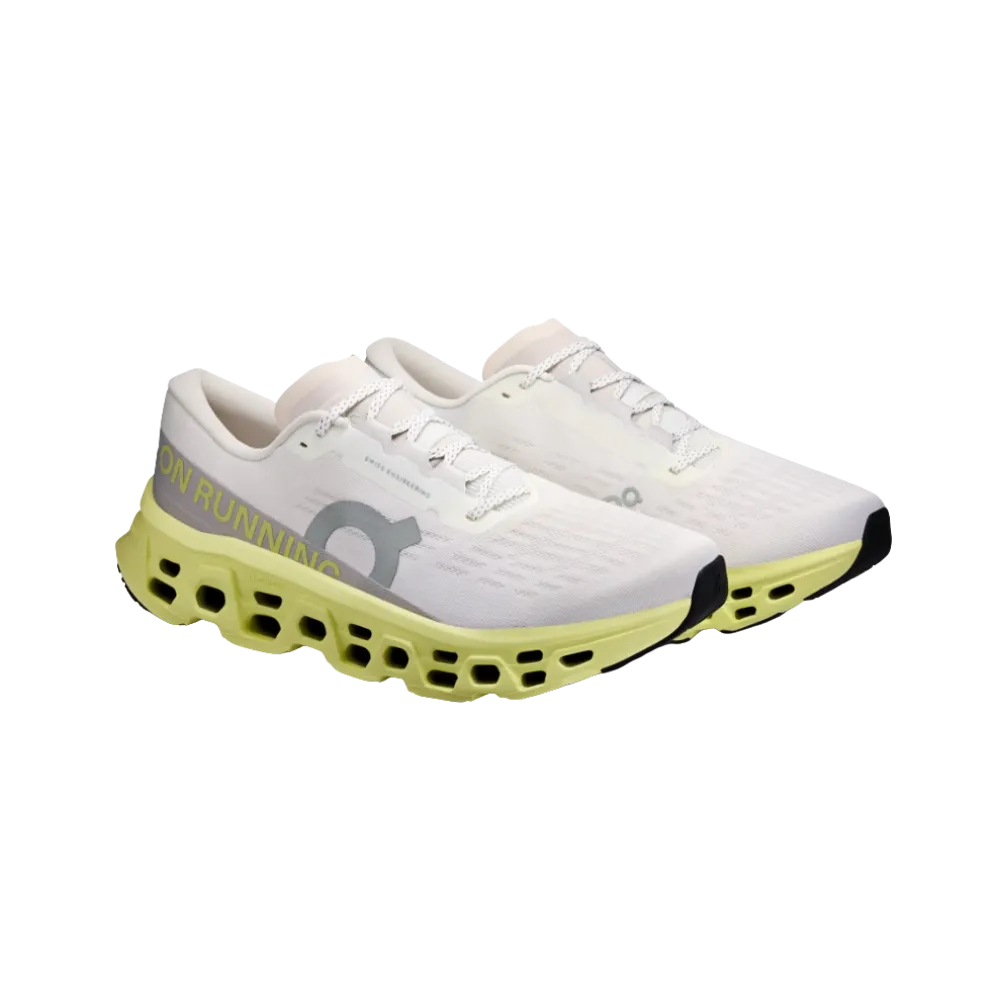 On Running Cloudmonster 3 Ivory Limelight