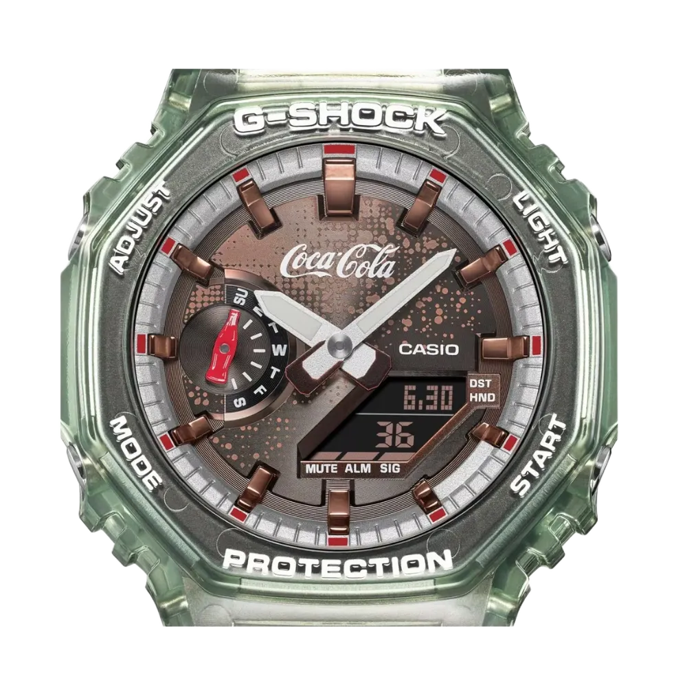 時計 Casio G-Shock x Coca-Cola GA-2100CC-3AJR Casio Coca-Cola x G-Shock (GA-2100CC-3A) | Hype Fly India