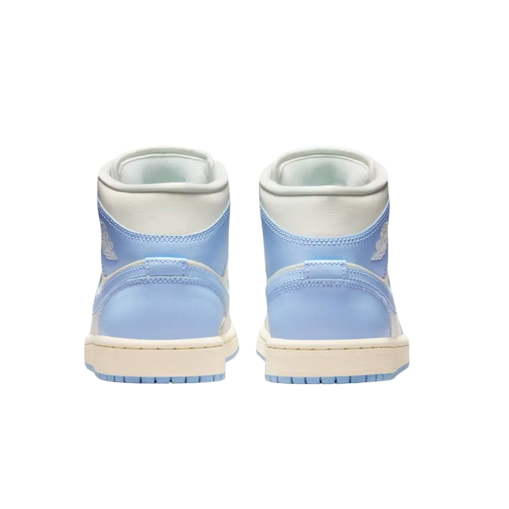 Air Jordan 1 Mid Psychic Blue Sail Coconut Milk