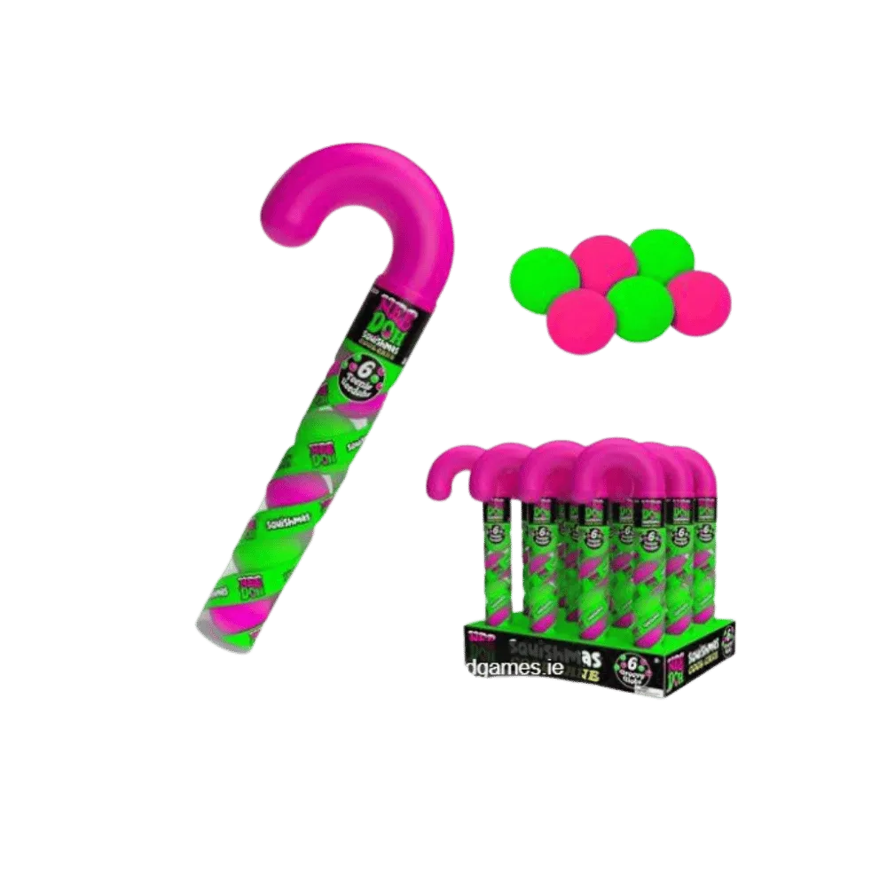 NeeDoh Squishmas Cool Cane Squishy Fidget Toy