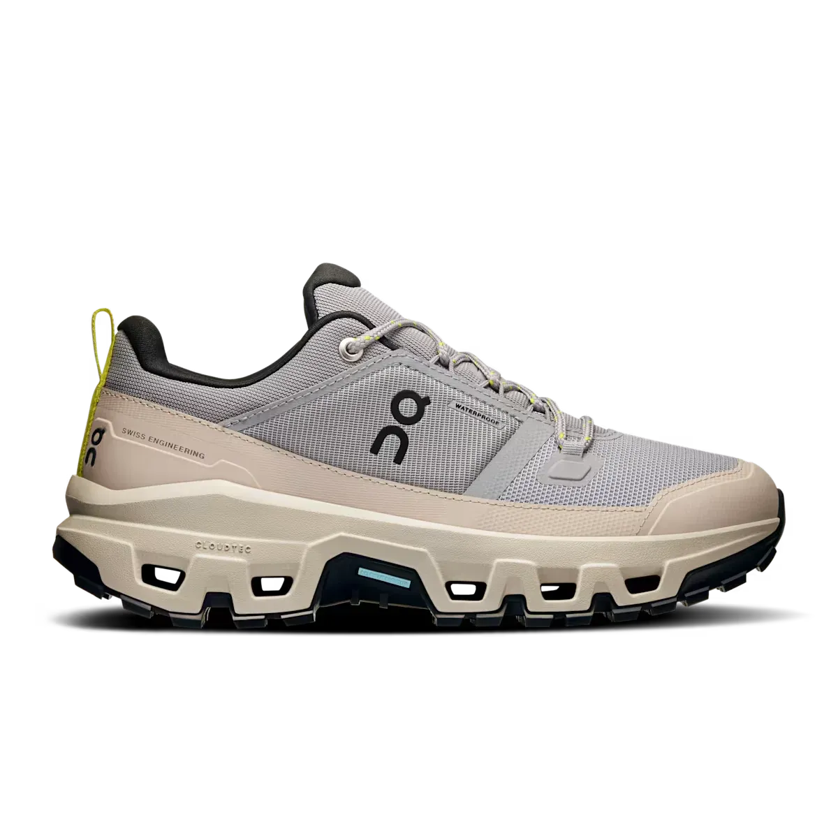 On Running Cloudrock Low Waterproof Alloy Ice