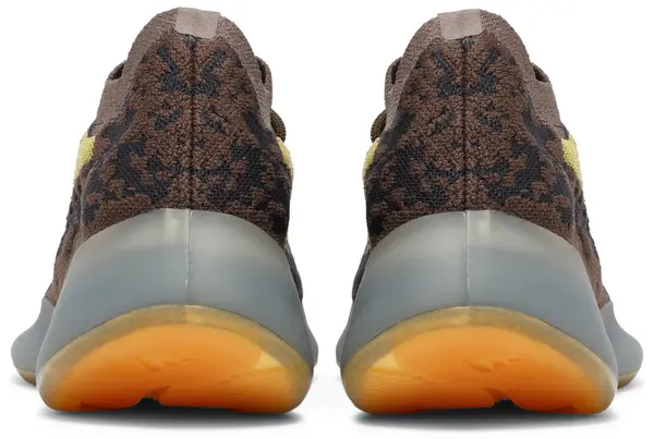 380 blue oat yeezy lmnte on feet