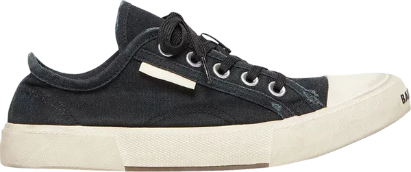 Balenciaga Paris Low Canvas B&W