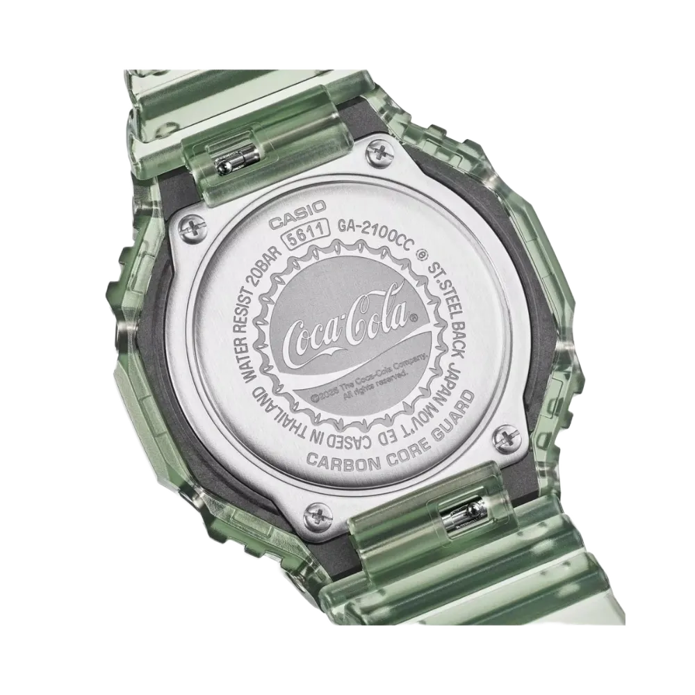Casio Coca-Cola x G-Shock (GA-2100CC-3A) | Hype Fly India