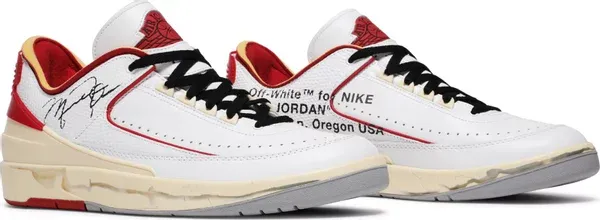 Buy Off-White x Air Jordan 2 Retro Low SP 'White Varsity Red