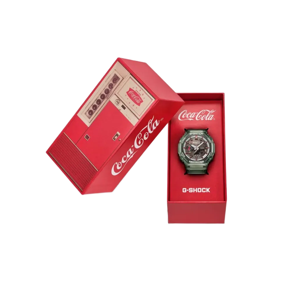 Casio Coca-Cola x G-Shock (GA-2100CC-3A) | Hype Fly India