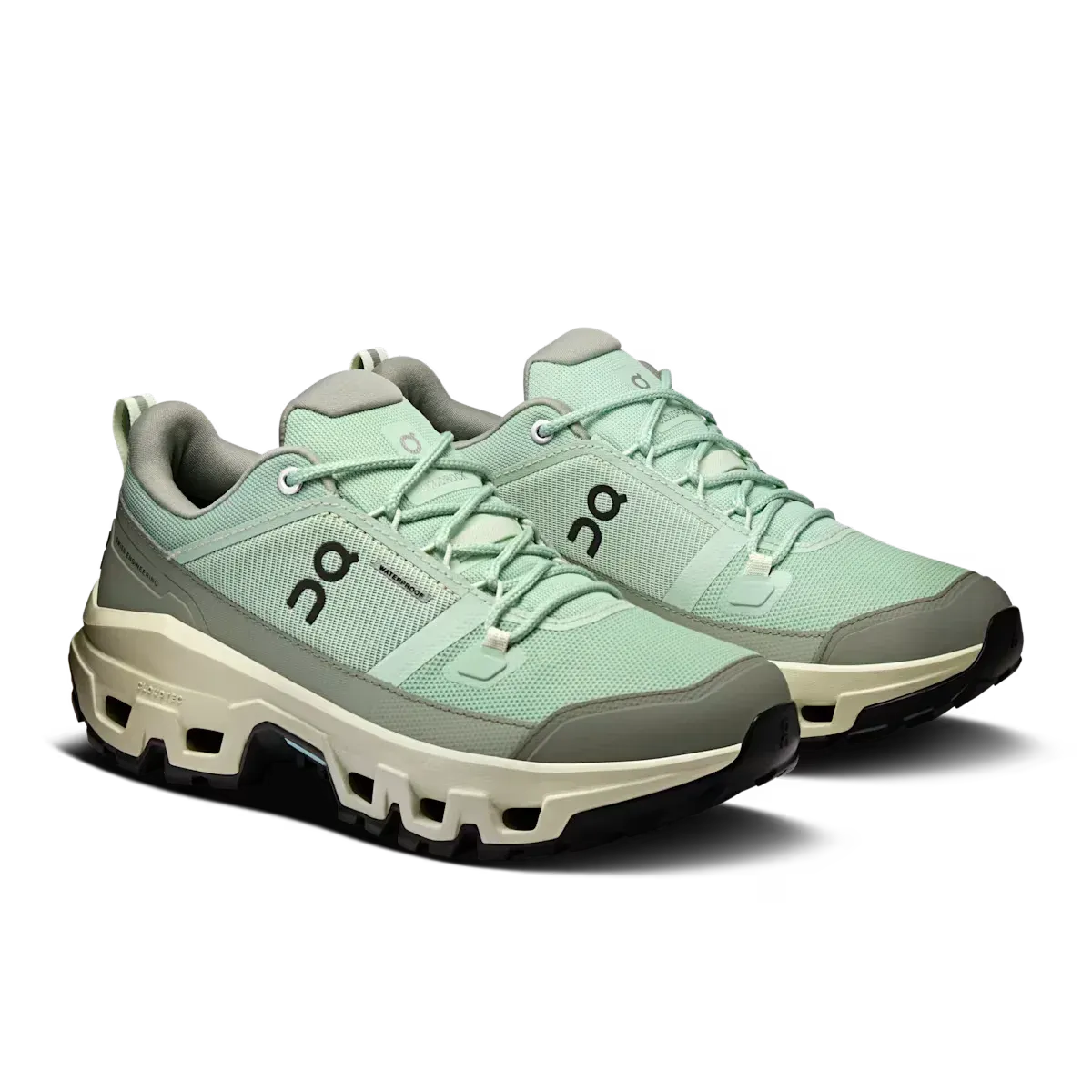 On Running Cloudrock Low Waterproof Mineral Aloe