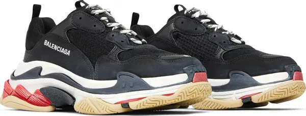 BALENCIAGA Triple S スニーカー 47サイズ ブラック/レッド Buy Balenciaga Triple S Sneaker Black Red now | Hype Fly India