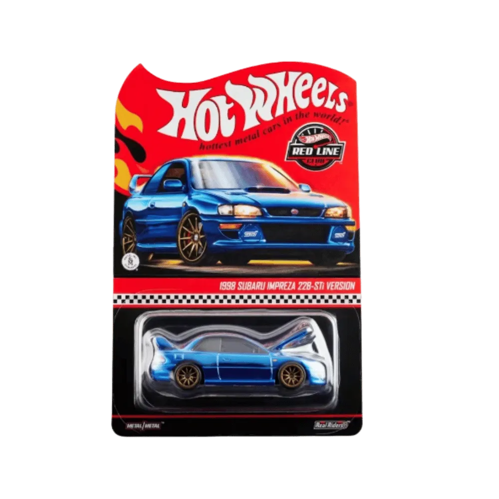 Hot Wheels Rlc Exclusive 1998 Subaru 22b-Sti Spectraflame Otto Blue