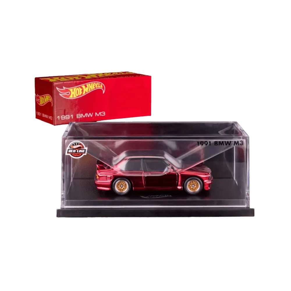 Hot Wheels Rlc Exclusive 1991 Bmw M3 Red