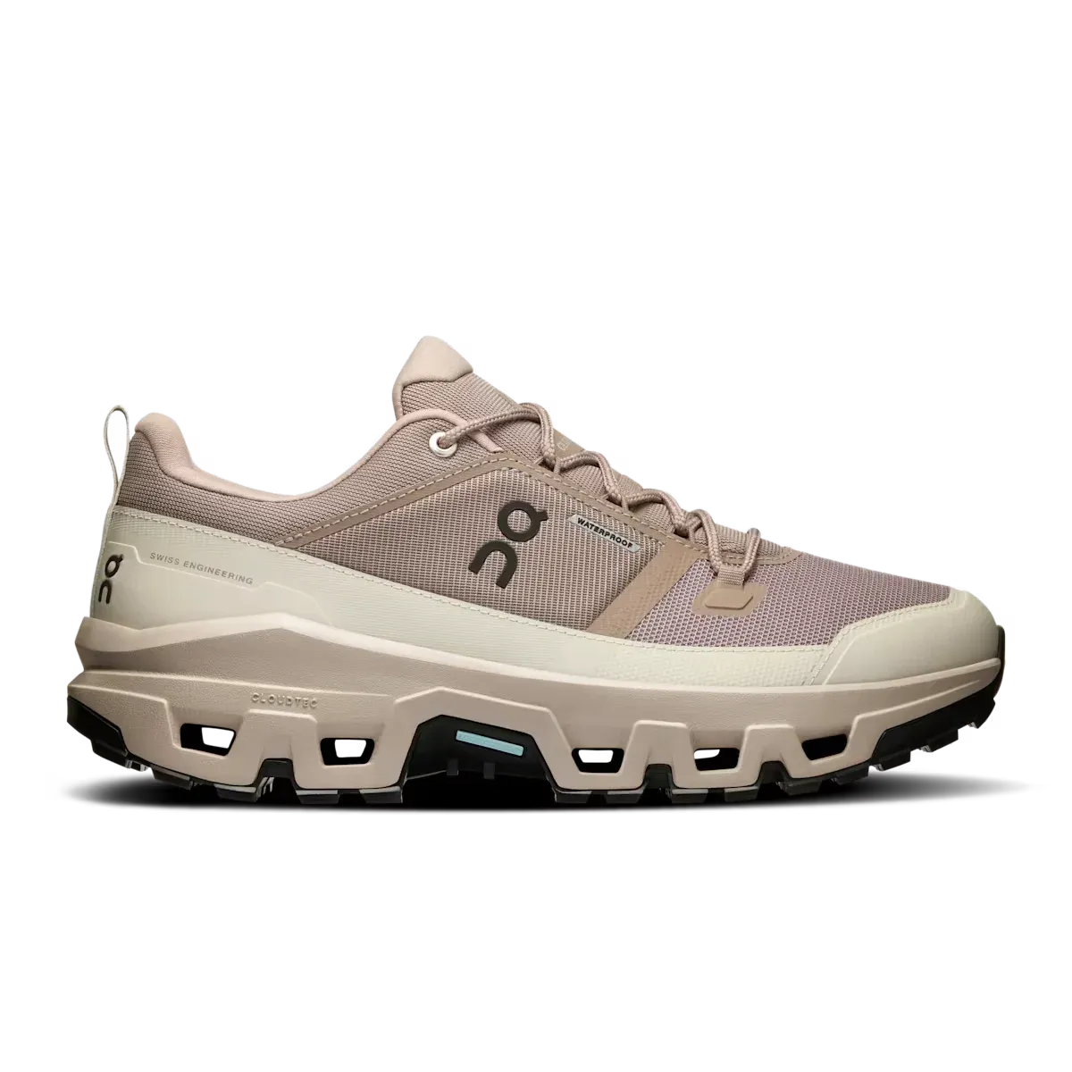 On Running Cloudrock Low Waterproof Cinder Fog