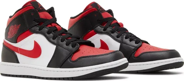 Air Jordan 1 Mid 'Bred Toe' | Hype Fly India