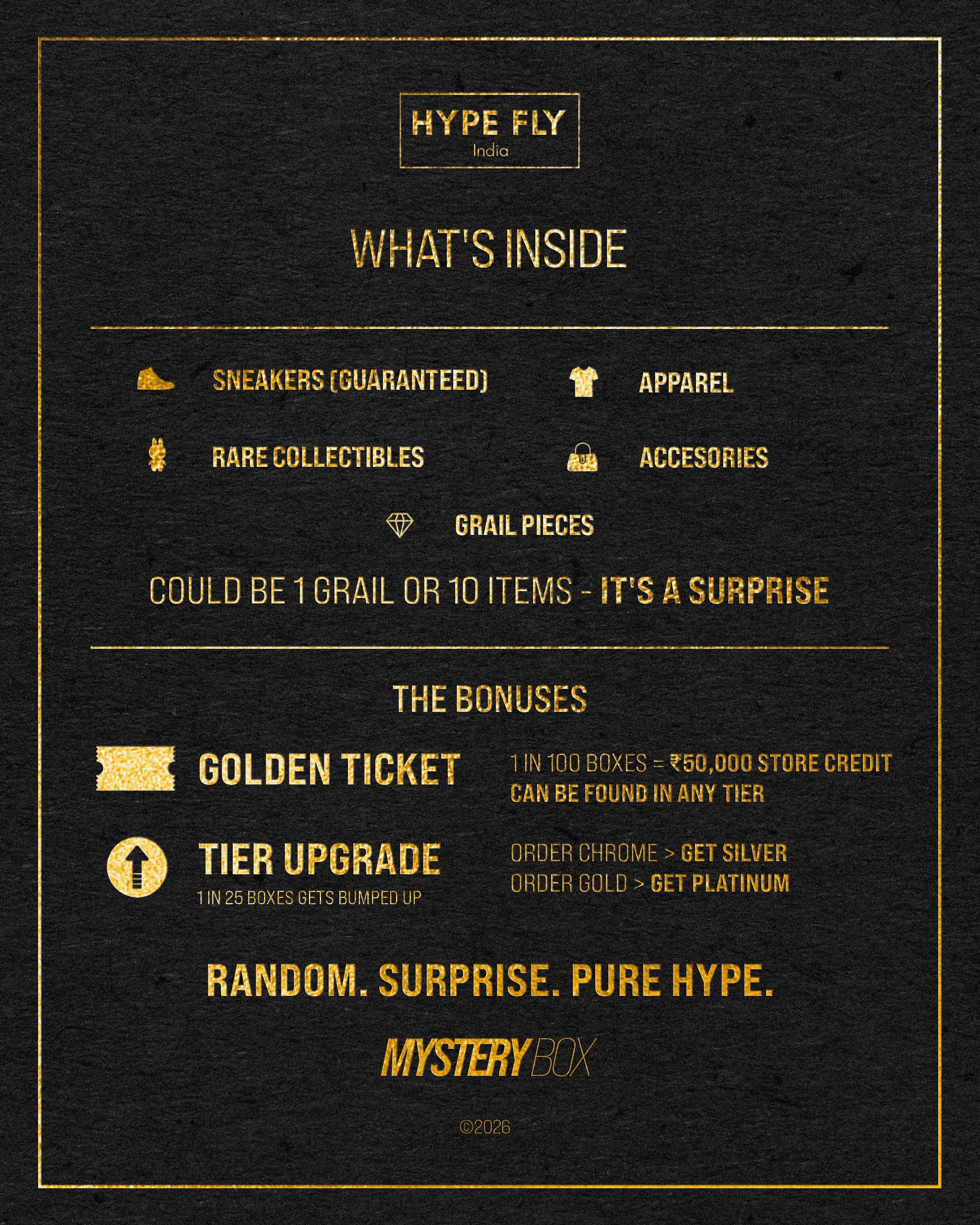 Gold Mystery Box