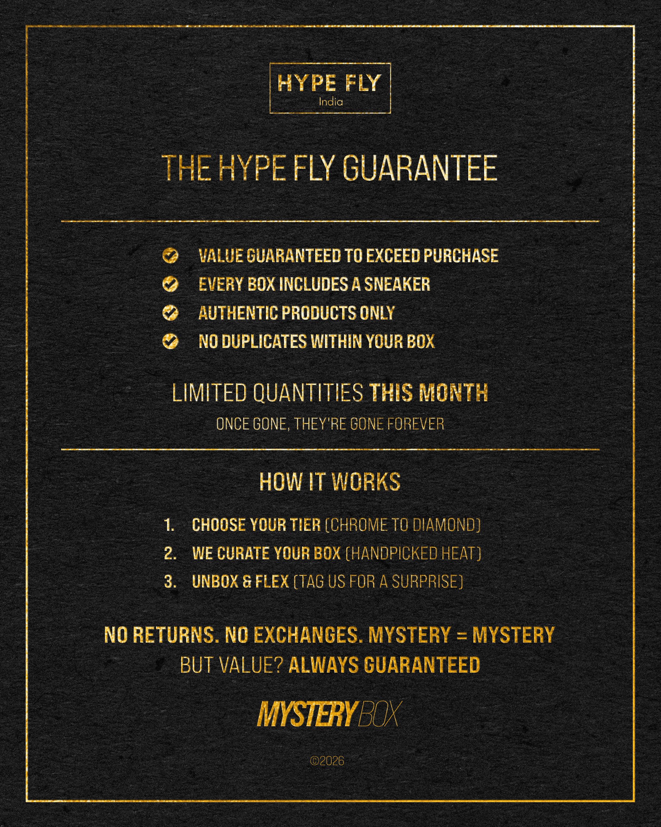 Gold Mystery Box