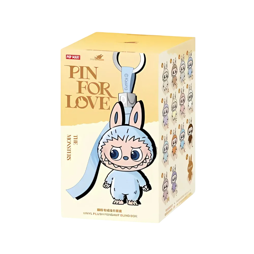 Pop Mart Labubu The Monsters Pin for Love Series Vinyl Plush