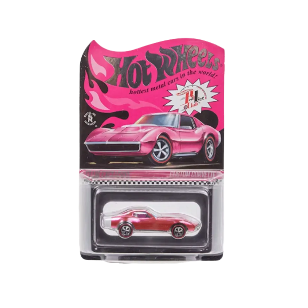 Hot Wheels Rlc Custom Corvette Spectraflame Pink