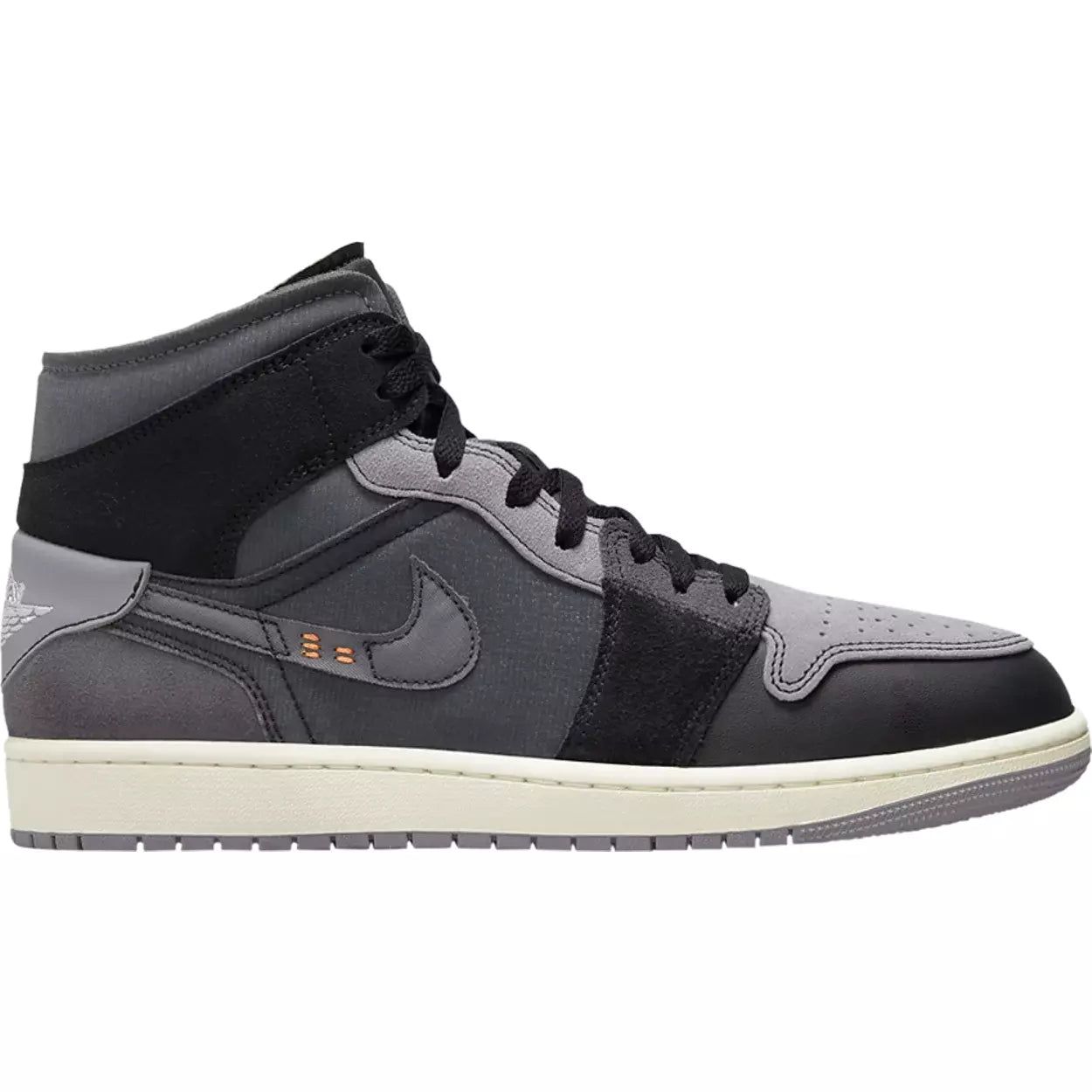 Buy Air Jordan 1 Mid Craft Inside Out Black now | Hype Fly India