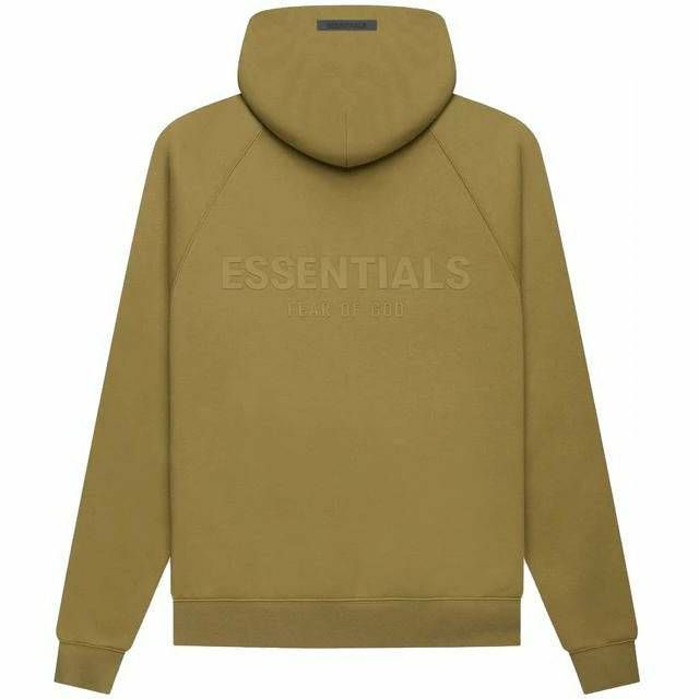 Buy Fog Essentials Pullover Hoodie Amber now | Hype Fly India 