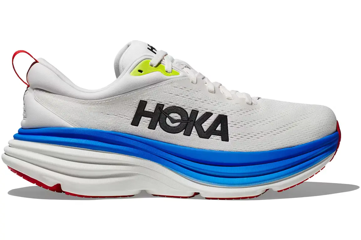 Hoka Bondi Blanc De Blanc Virtual Blue