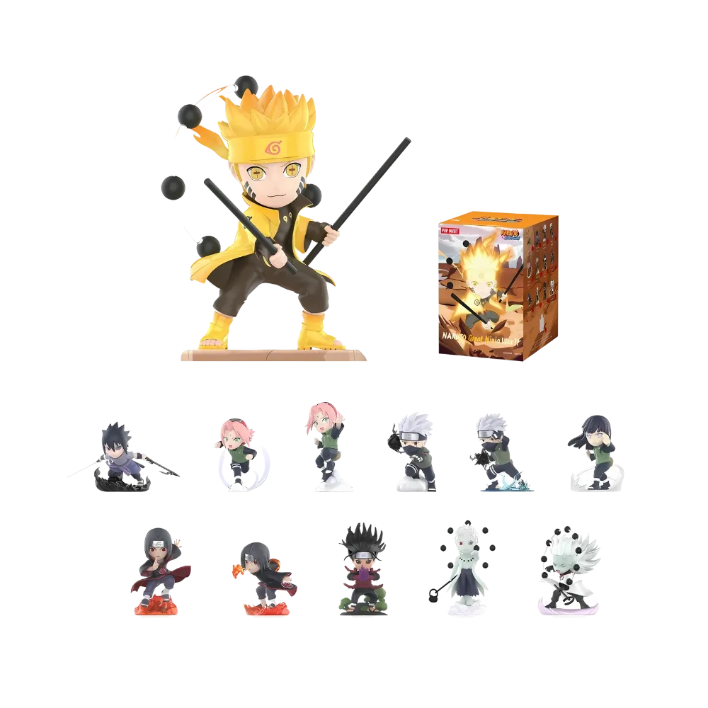 Pop Mart Naruto Ninkai Taisen Series Figure Sealed Case (12 Blind