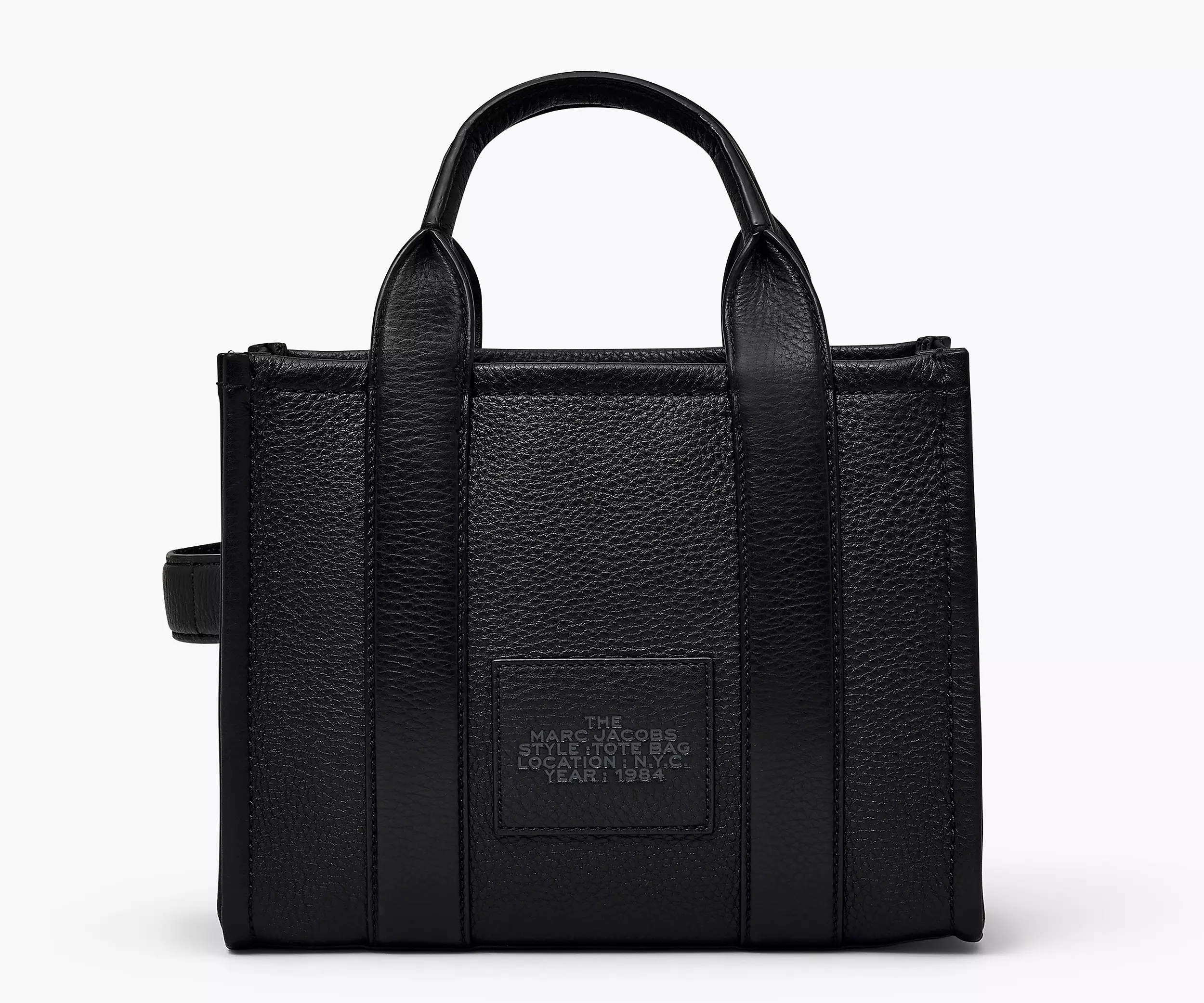 Buy Marc Jacobs The Leather Small Tote Bag 'Black' | Hype Fly India