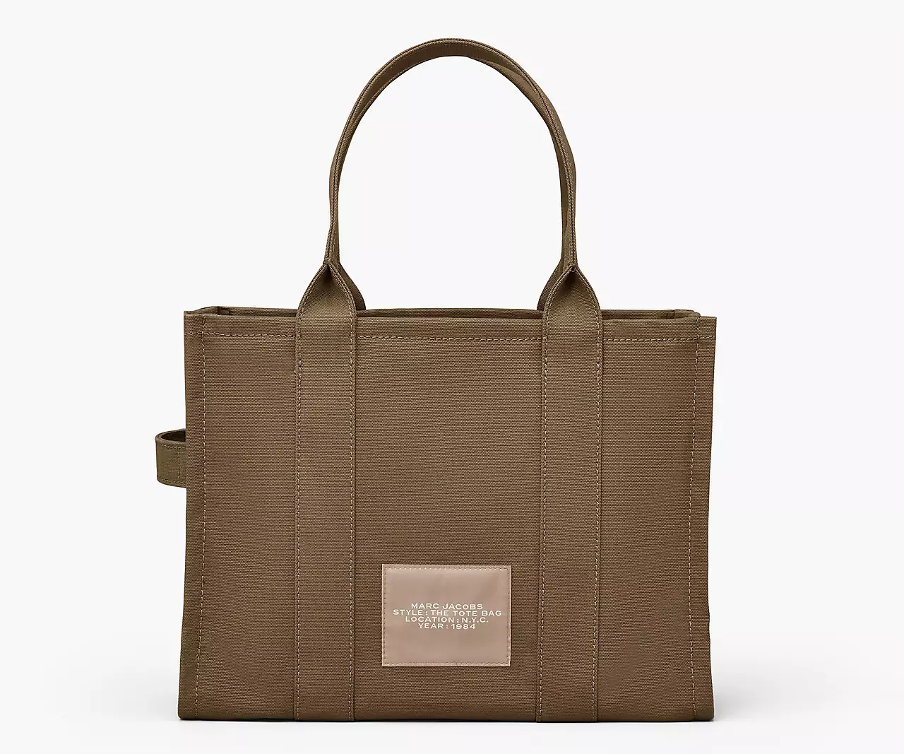トートバッグ Marc Jacobs Medium Slate Green Canvas Tote Bag Marc Jacobs Medium The Canvas Tote Bag | Green | FARFETCH
