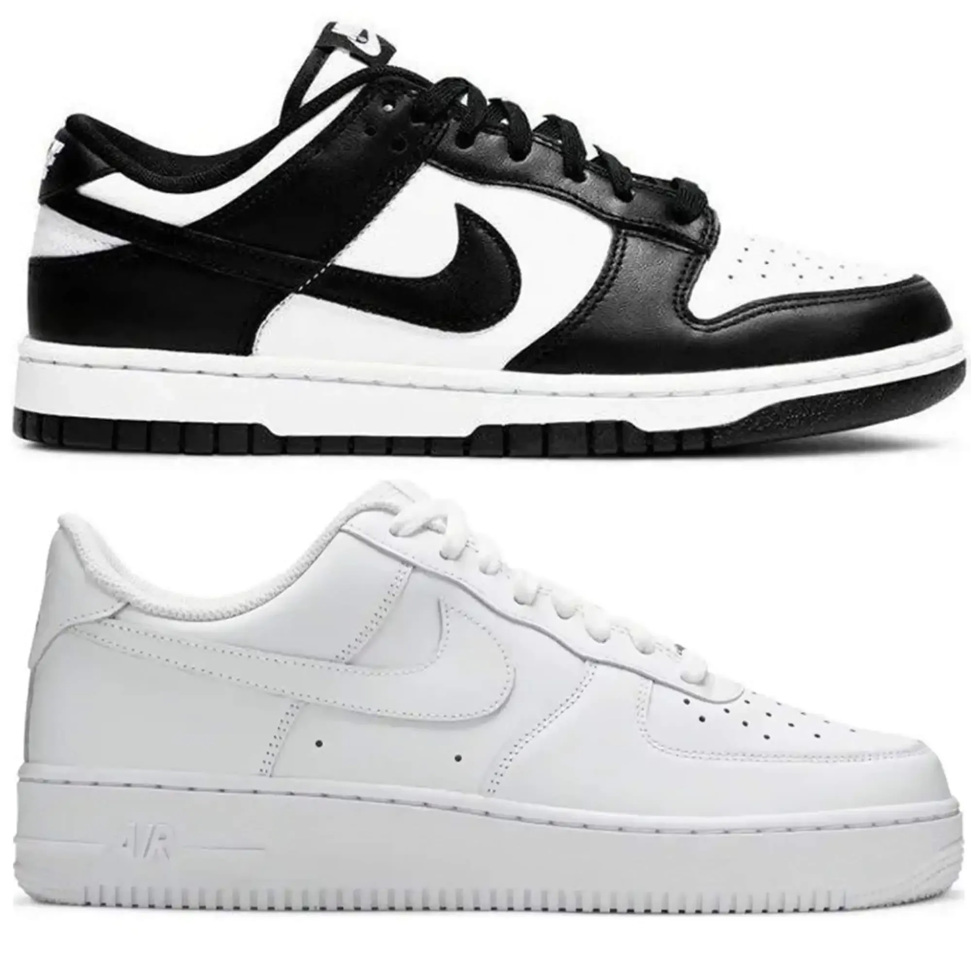 Panda Dunk + Air Force 1 Low Pack