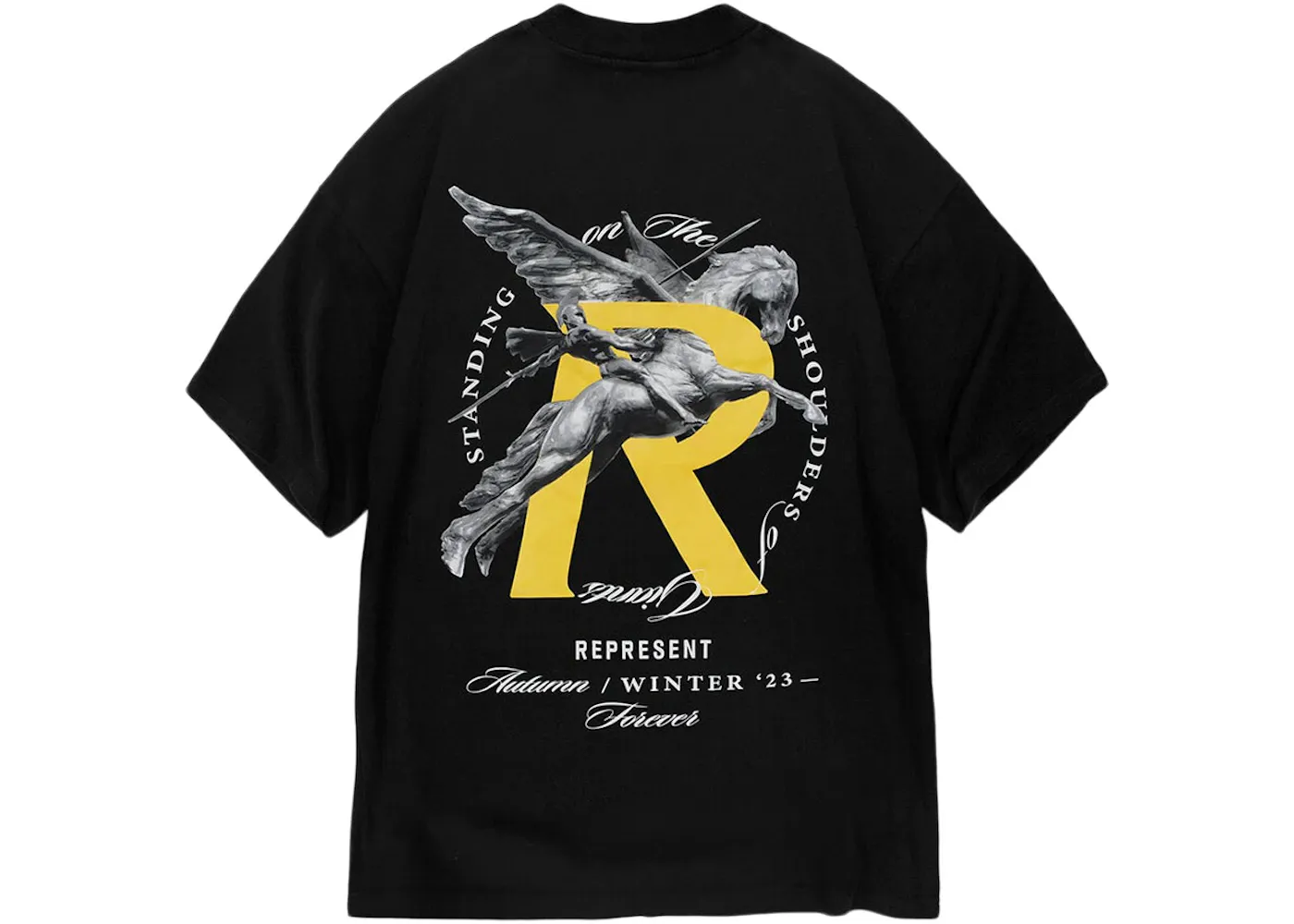 REPRESENT Giants T-Shirt Jet Black XLサイズ Buy Represent Giants T Shirt Jet Black now | Hype Fly India