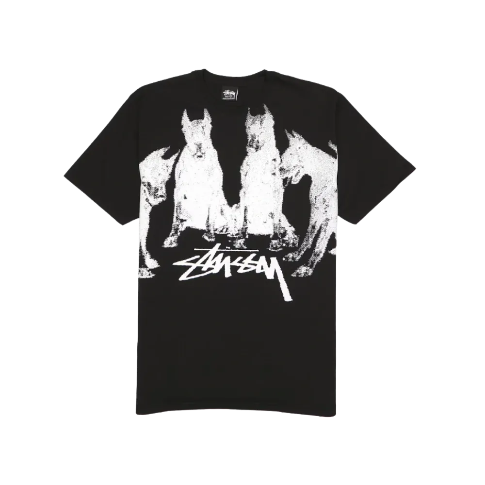 Stussy Doberman Tee Black | Hype Fly India