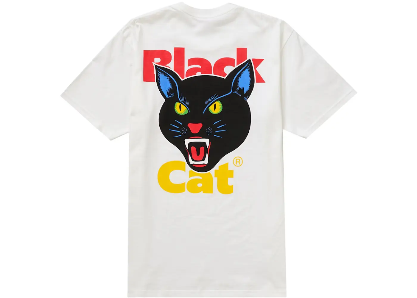 ほぼ未使用 Supreme Black Cat Tee ホワイト 24ss Supreme Black Cat Tee (SS24) White | 100% Authentic | Hype