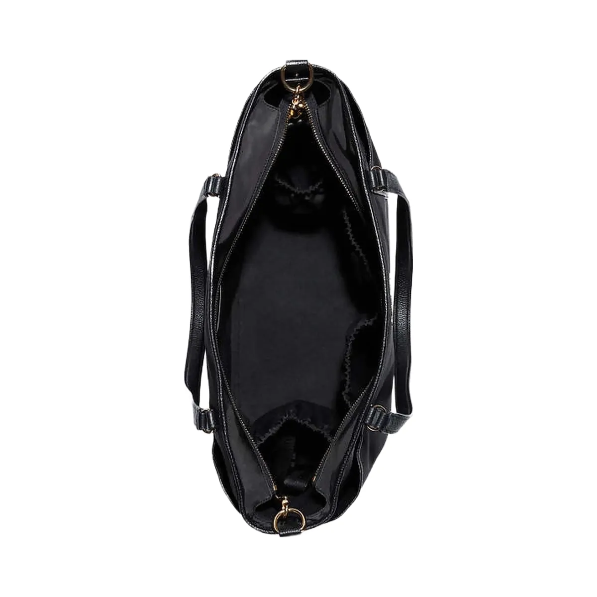 Coach Baby Bag Non Leather-Gold-Black