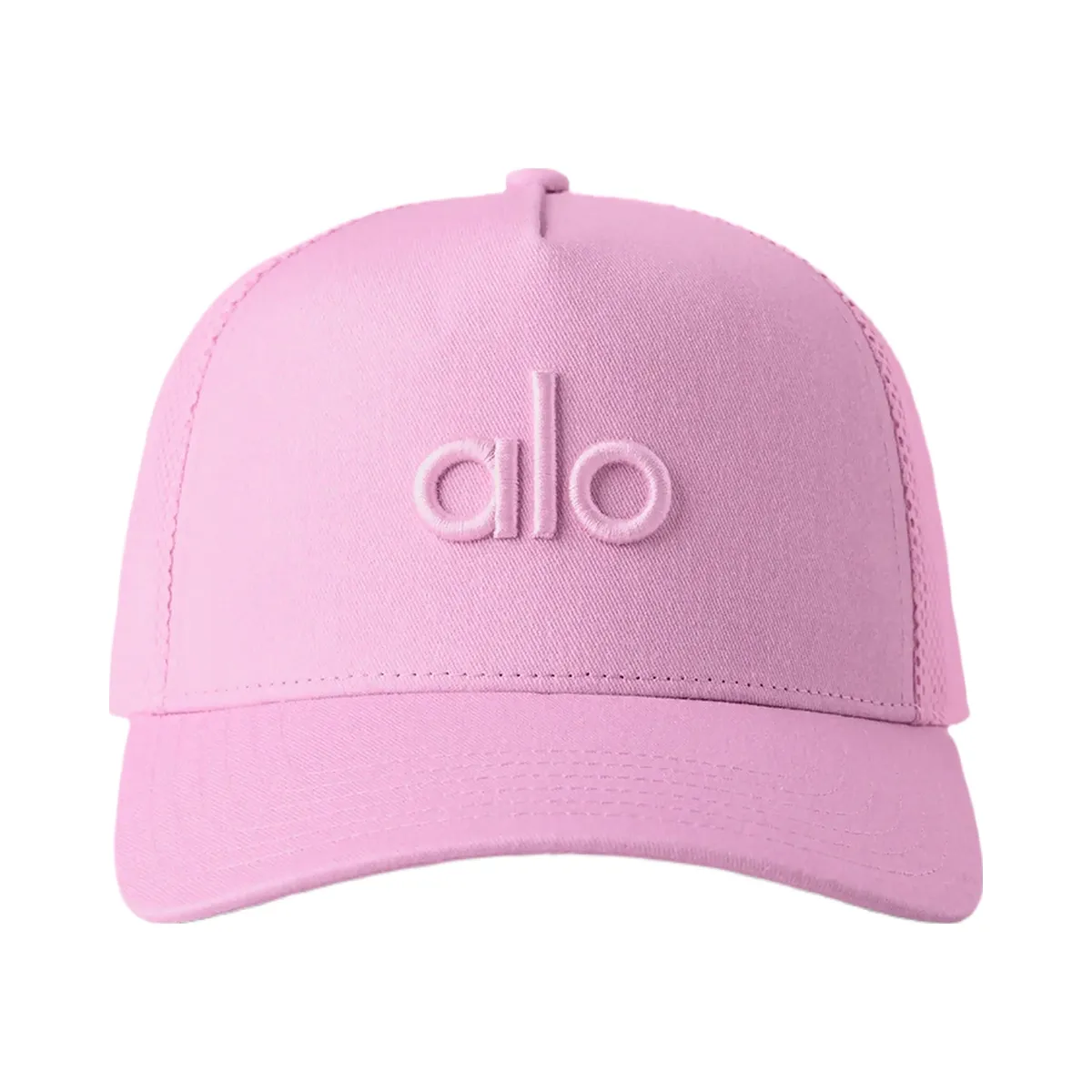 NEW Alo District Trucker Hat in Candy Heart Pink- LIMITED Alo District Trucker Hat - Candy Heart Pink | Hype Fly India main image 2