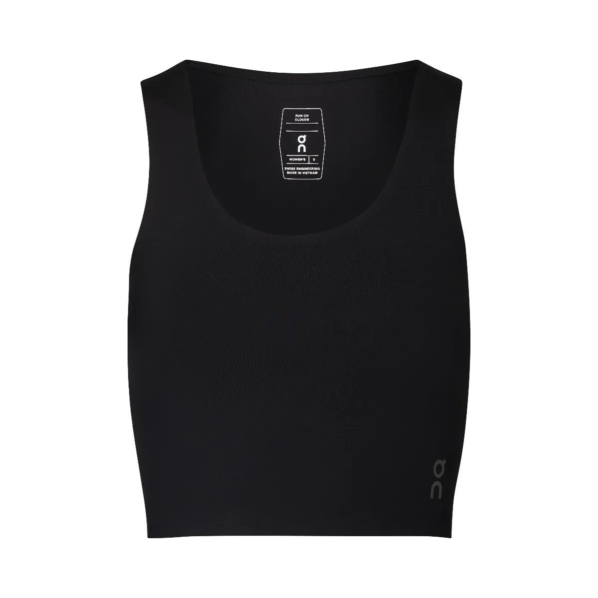 On Studio Open Back Crop Black