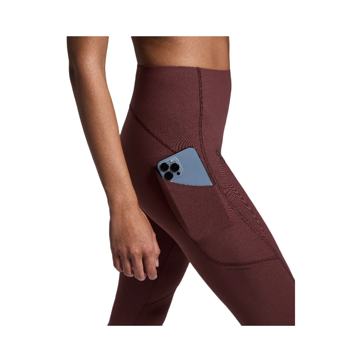 On Movement Tights Long Mulberry