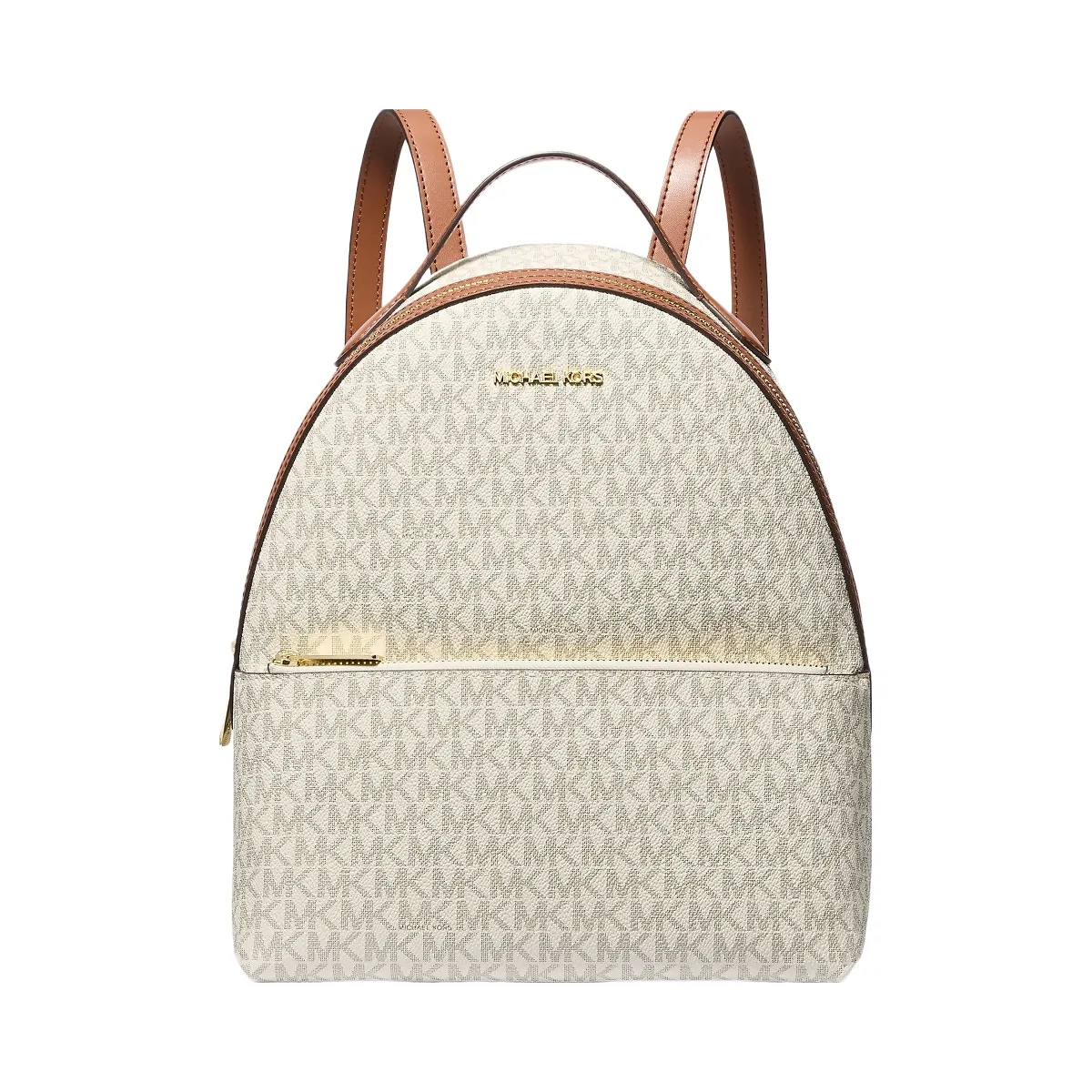 Michael Kors Sheila Medium Logo Backpack Vanilla
