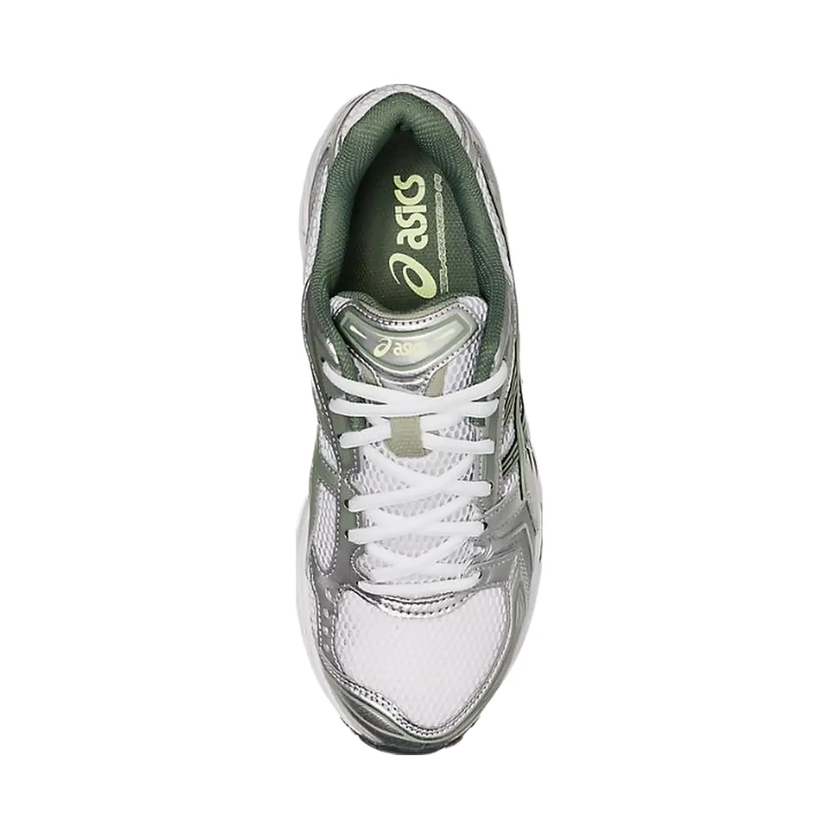 Asics Gel-Kayano 14 White Pure Silver Slate Grey Sage