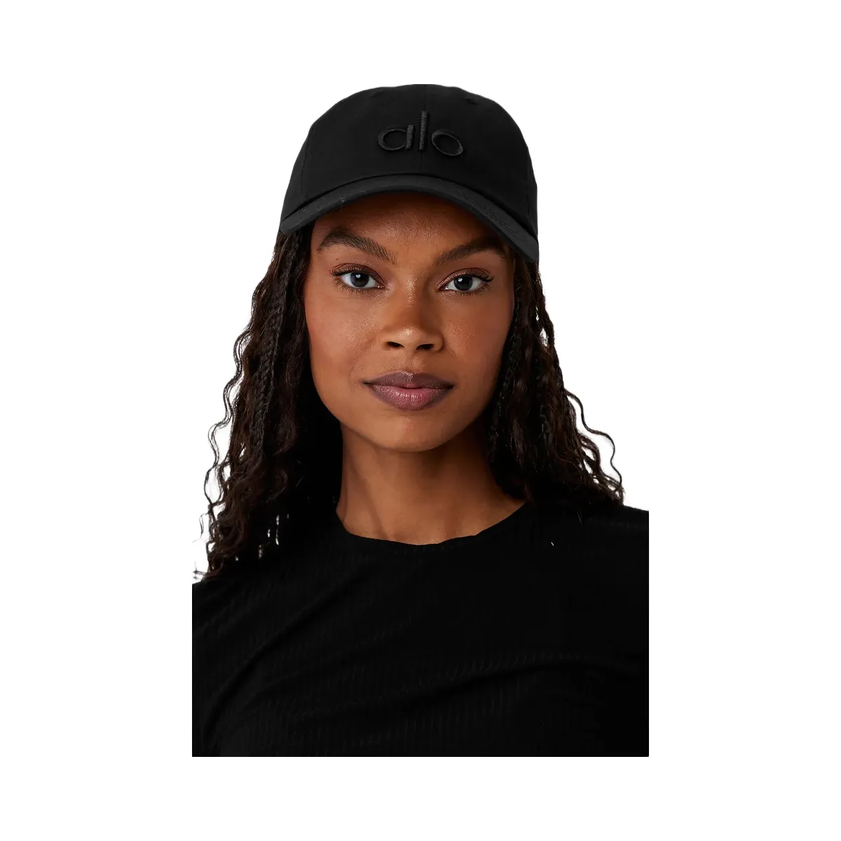 Alo Off-Duty Cap - Black/Black | Hype Fly India