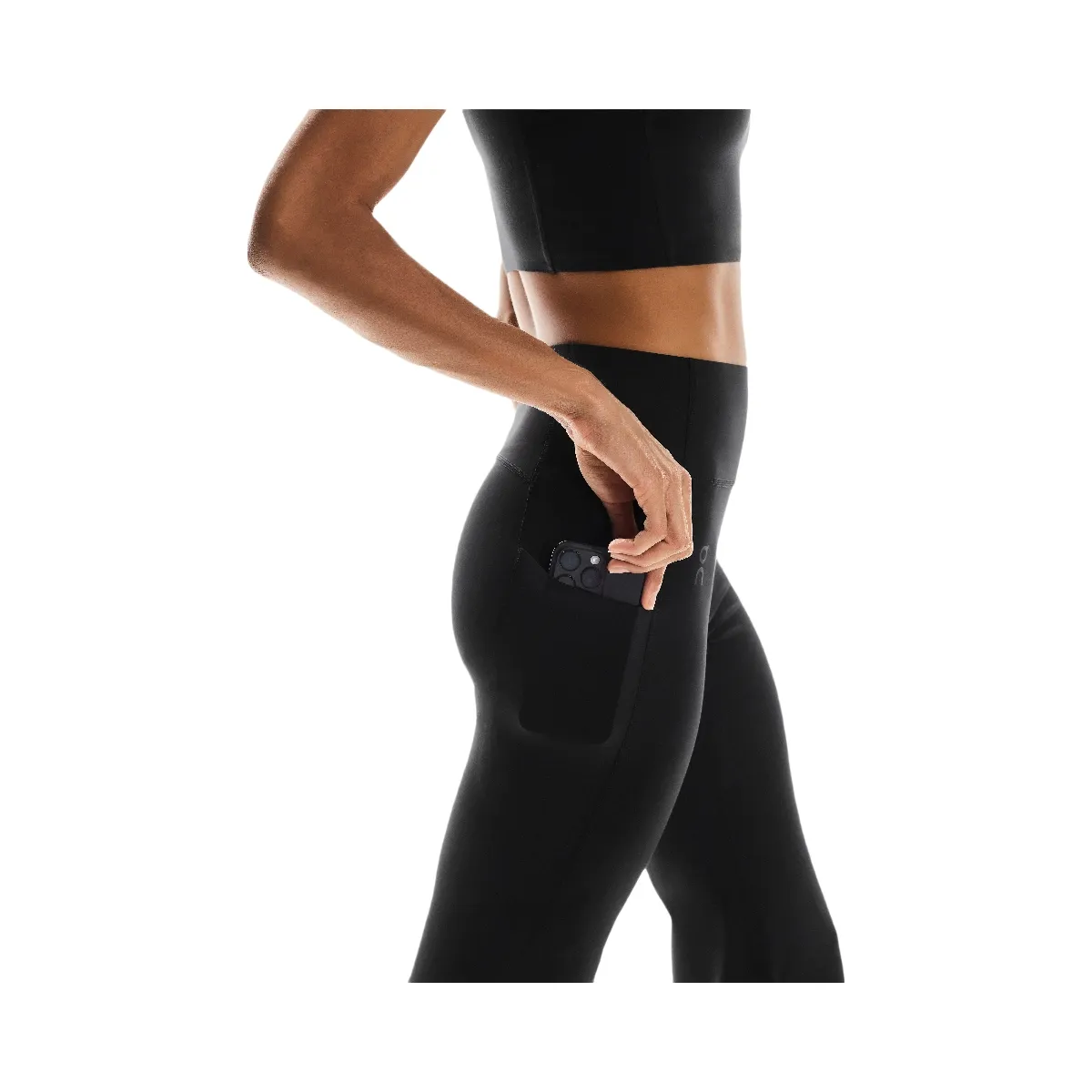 On Studio Flared Tights 32" Black